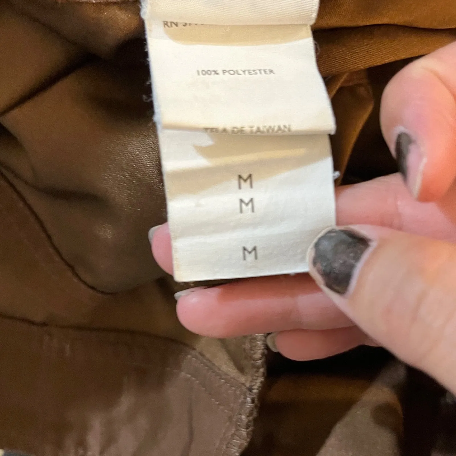 JAG Women Brown Board Shorts Swim Trunks Size M Size M - Image 6