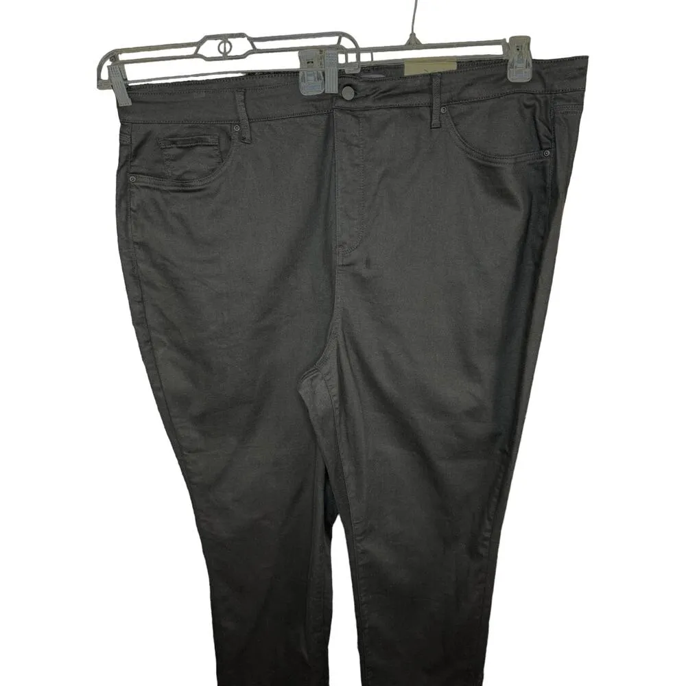 NYDJ Margot Girlfriend Cool Embrace Black 24W Lift Tuck Technology NWT - Image 2