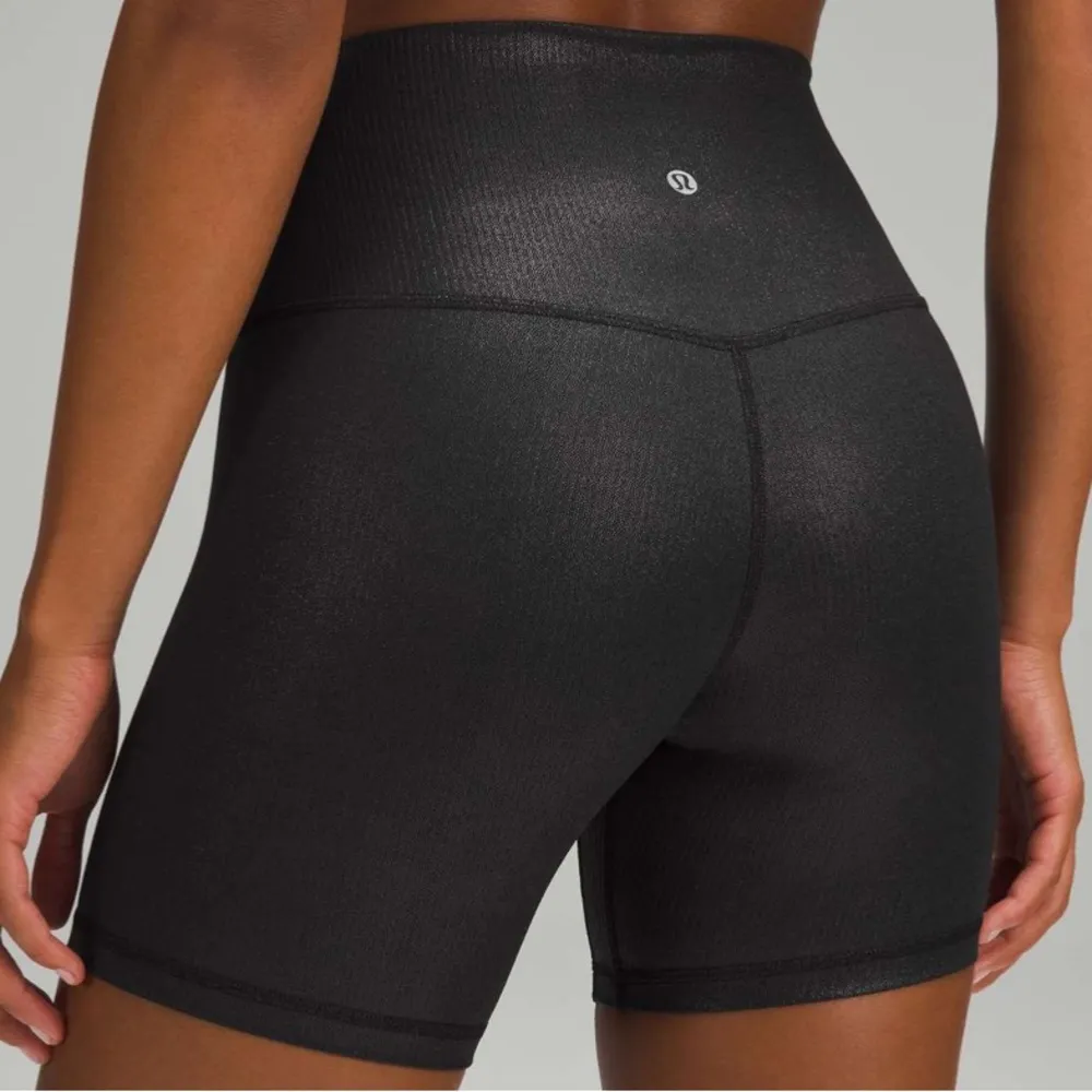 Lululemon Align Ribbed High-Rise Short 6" *Shine - Image 7