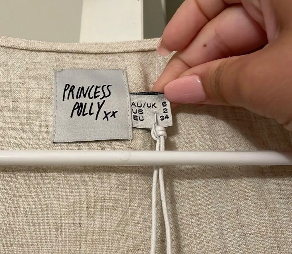 Princess Polly Ragnar Tie Front Romper - Image 9