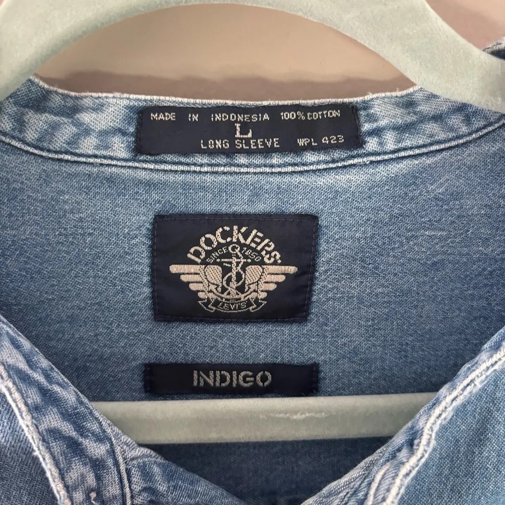 Vintage Dockers denim button down - Image 2