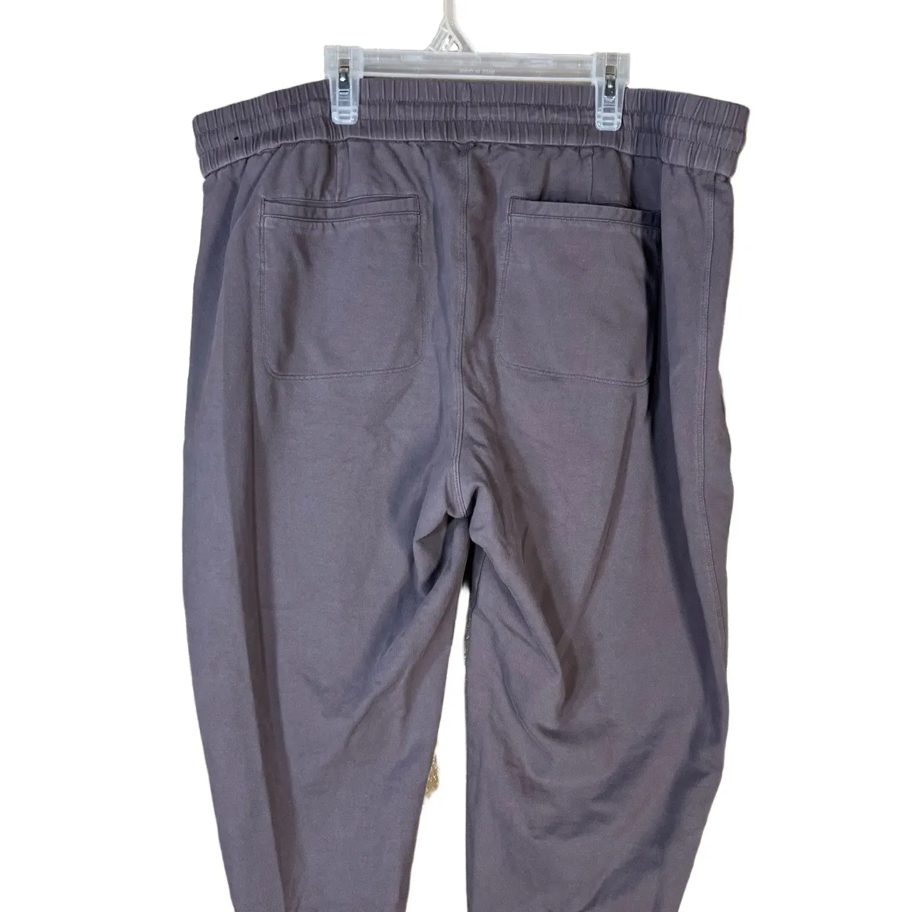 Calia Gray Elastic Waist‎ Drawstring Side Pockets Joggers Pants Extra Large Size XL - Image 7