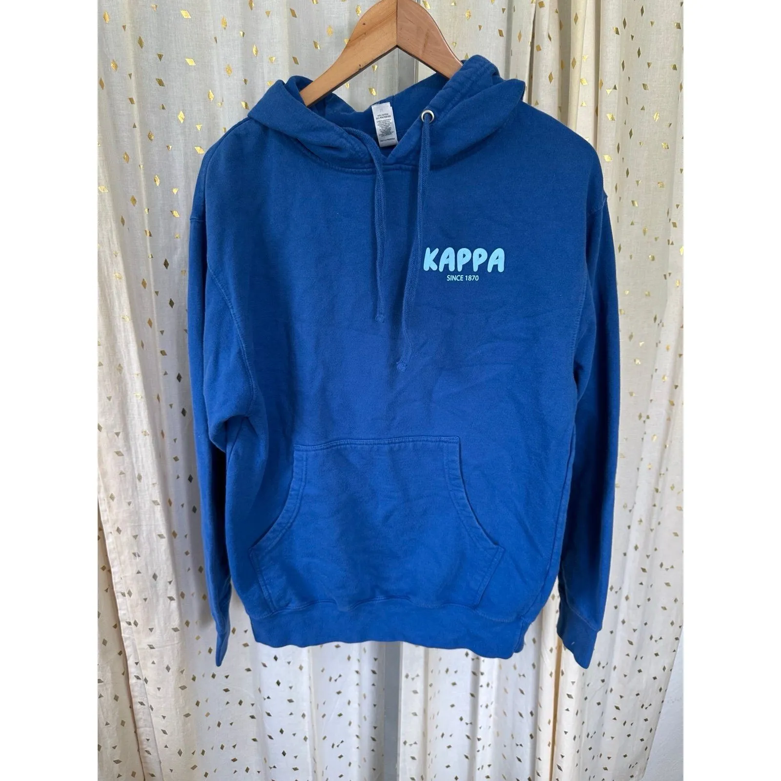 Independent Kappa Kappa Gamma KKG Sorority Cotton Blend Sweatshirt Hoodie M Size M - Image 2