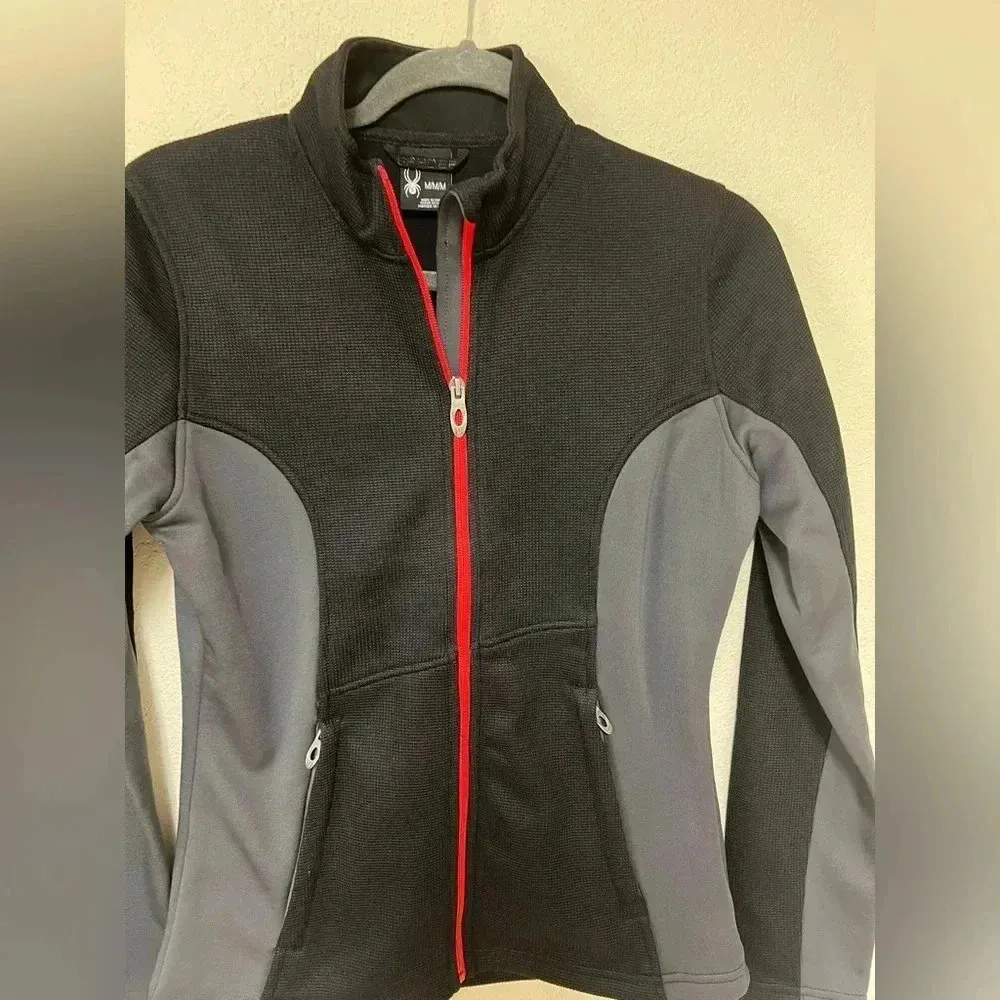 Spyder  Endure Black/Gray Jacket Size M - Image 3