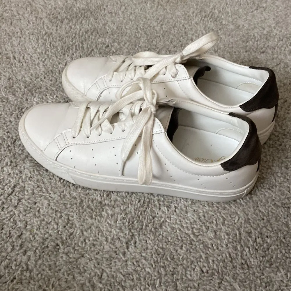 - J Crew‎ Saturday sneakers with suede detail worn once size 7H - Image 5