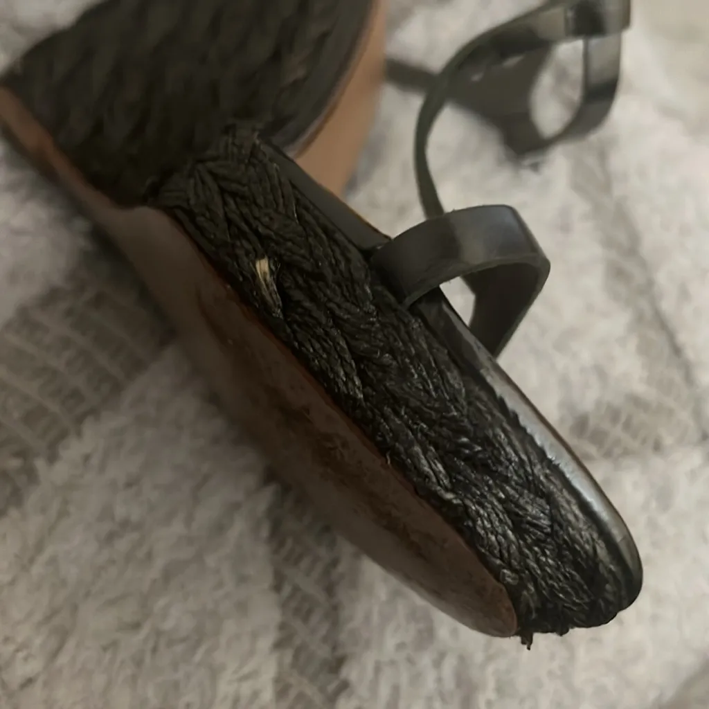 Badgley Mischka Wedge Sandals - Image 7