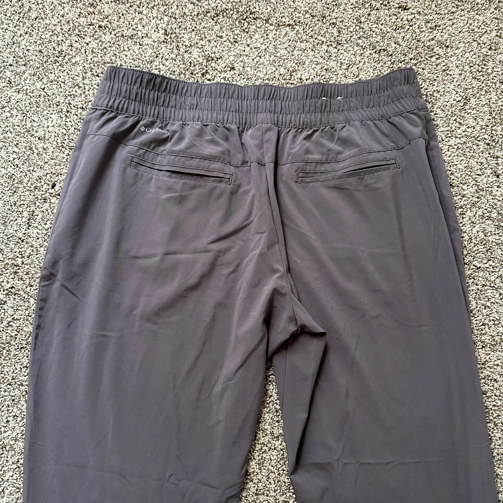 Columbia gray straight leg wind pants size L - Image 5