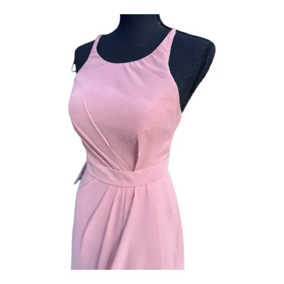 Aziza dusty rose formal bridesmaid party prom dress nwt size 2 Pink - Image 3