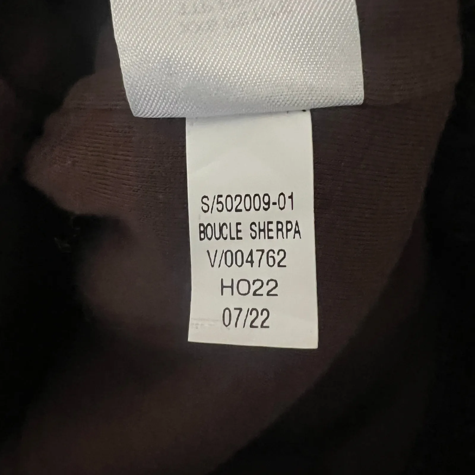 NWT Banana Republic Boucle Sherpa Moto Jacket Womens XXSP Brown Fall Minimalist - Image 7