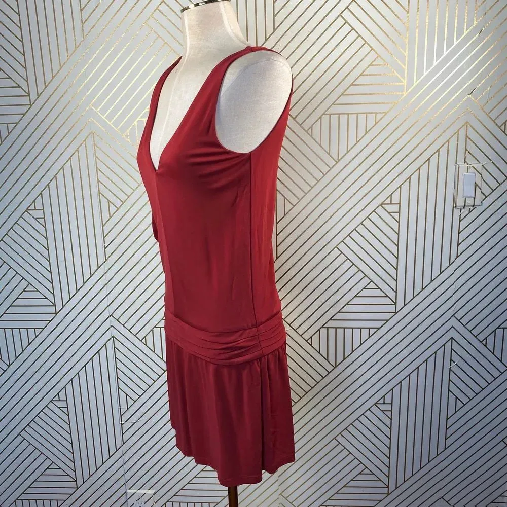 Haute Hippie Crimson Crush Cowl‎ Sleeve Mini Dress - Image 7