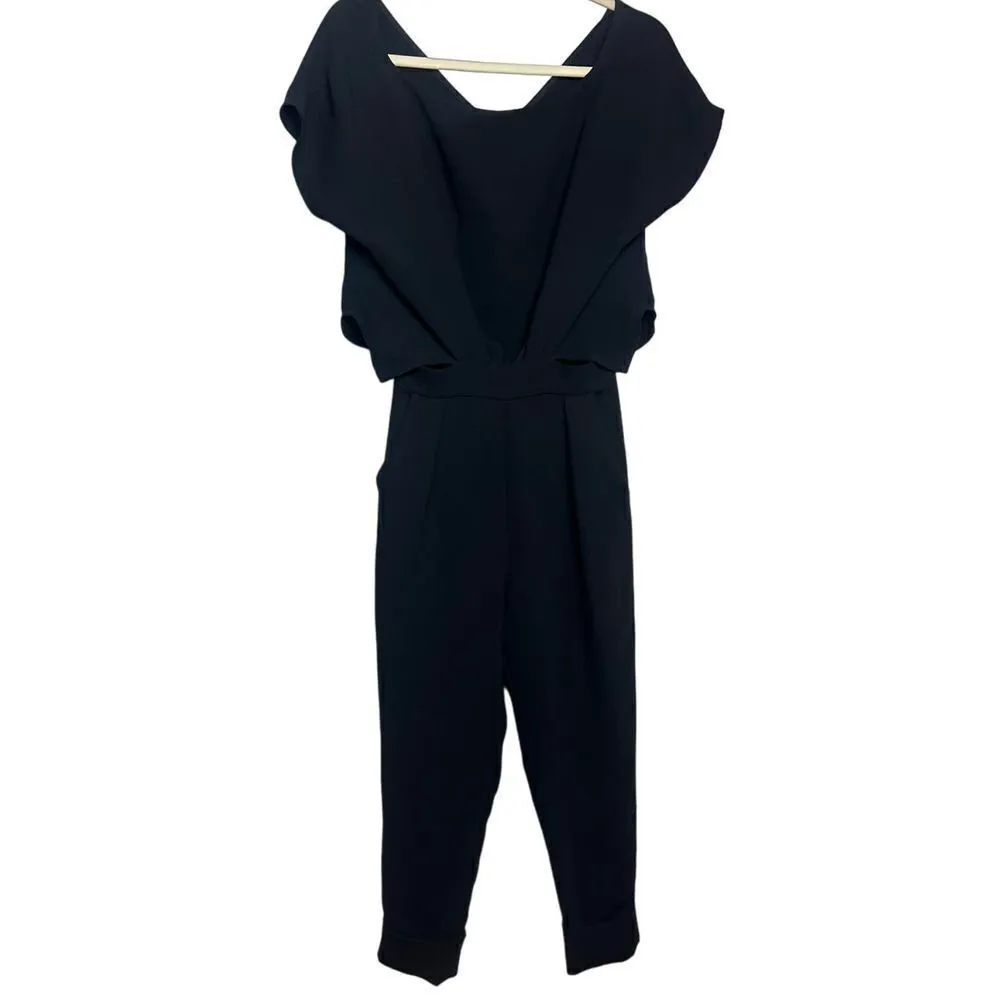 Rachel Comey Paloma Cutout Black Jumpsuit Sz. 00 - Image 8