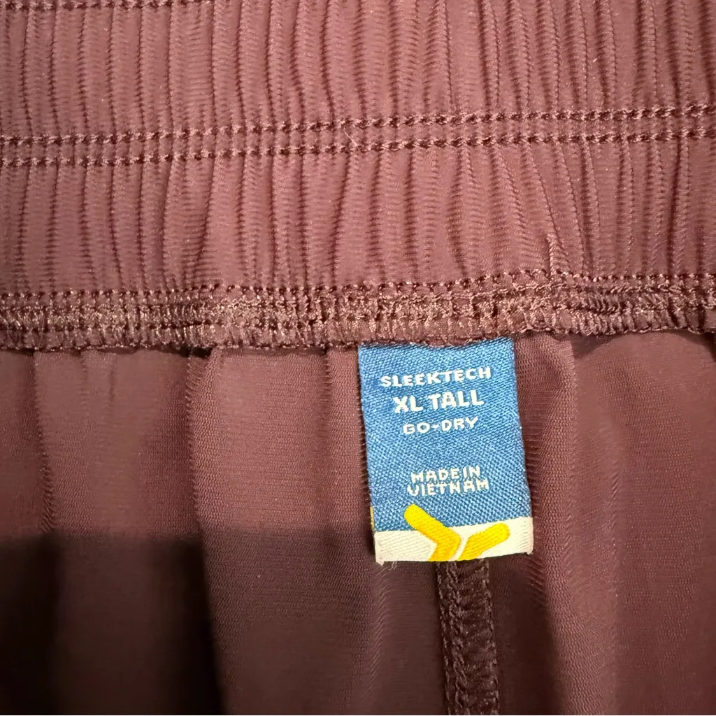 Old Navy Sleektech Go Dry Cargo‎ Ankle Pants In Boxwood Size XL Tall - Image 4