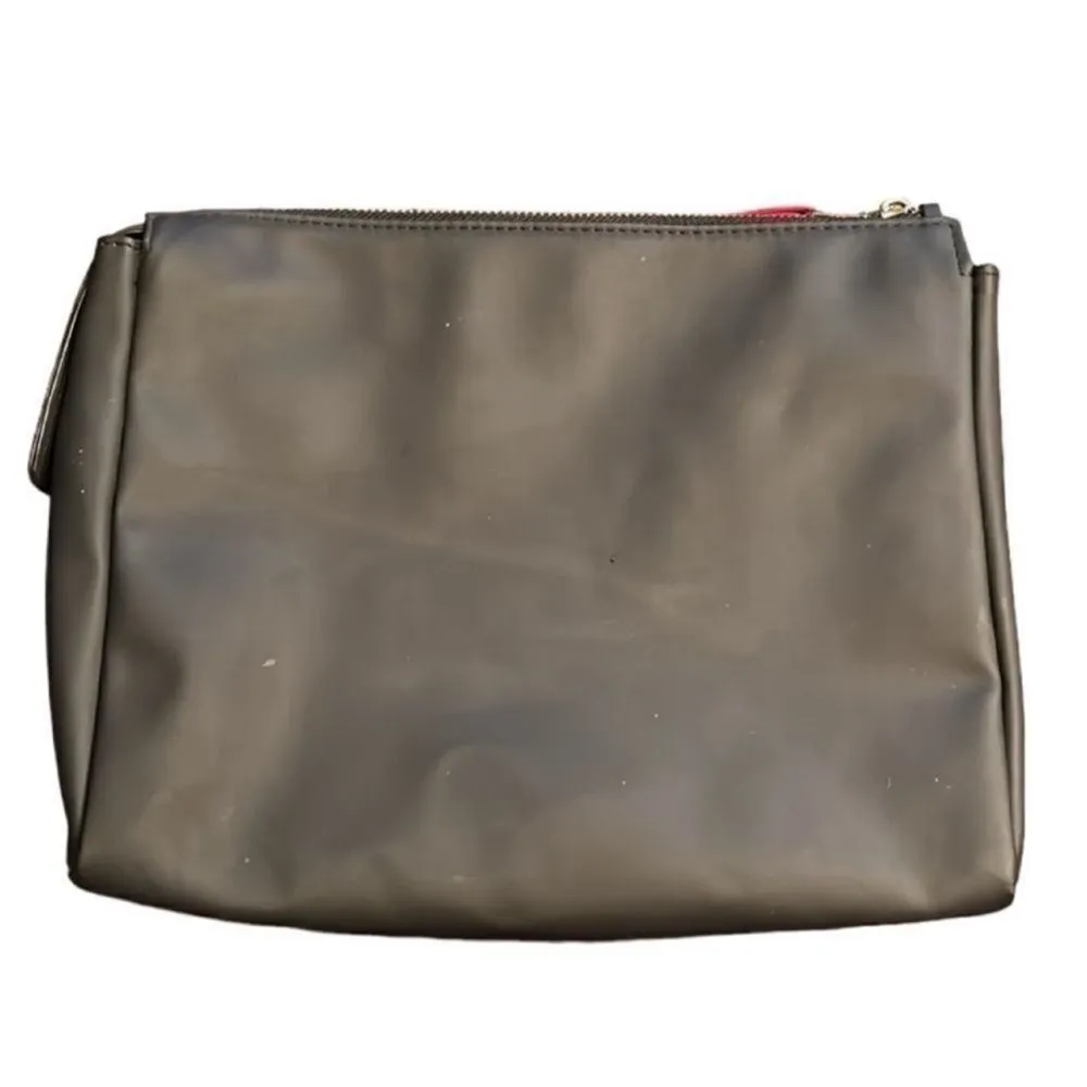 Prada Luna Rossa Unisex Black/Red Pouch - Image 7