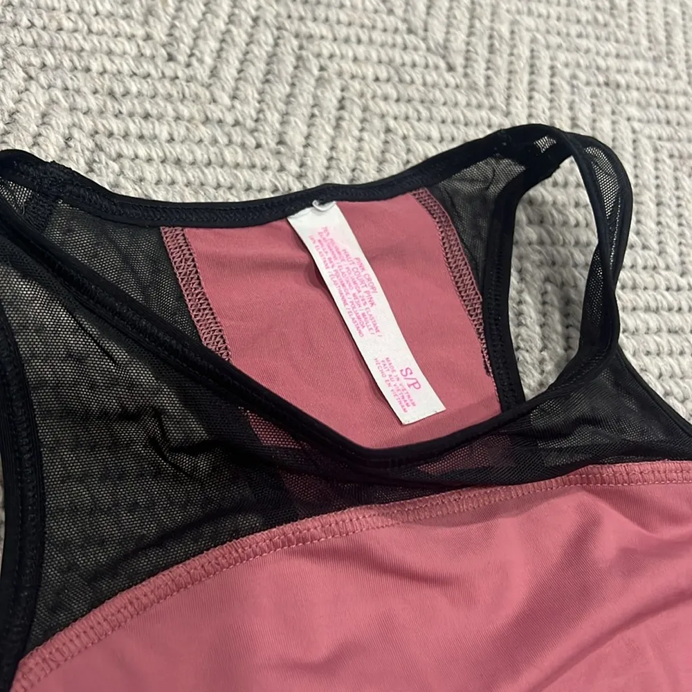 Pink Victoria’s Secret sports bra - Image 2