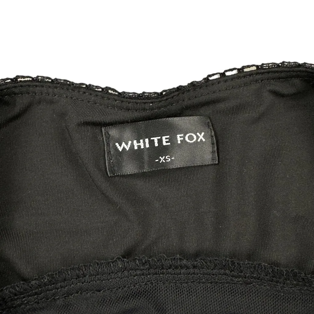 White Fox Boutique - Express Your Style Mini Skirt in Black - Image 2