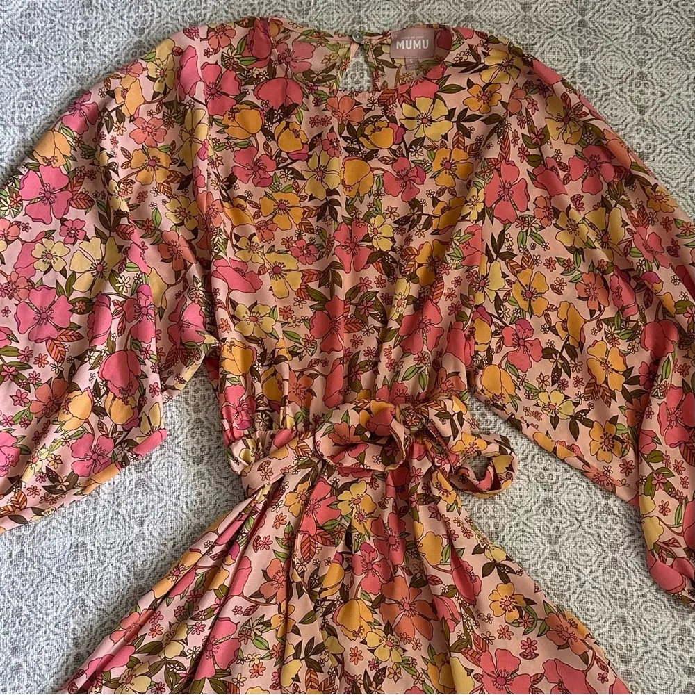 Show Me Your Mumu Larissa Dress In Pretty Poppy - Image 6