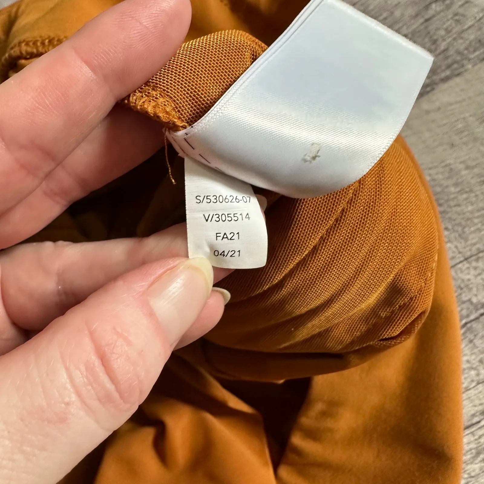 Athleta Trekkie North Pull On 3.5” Short Womens 20 High Rise Brown Orange Hiking - Image 8