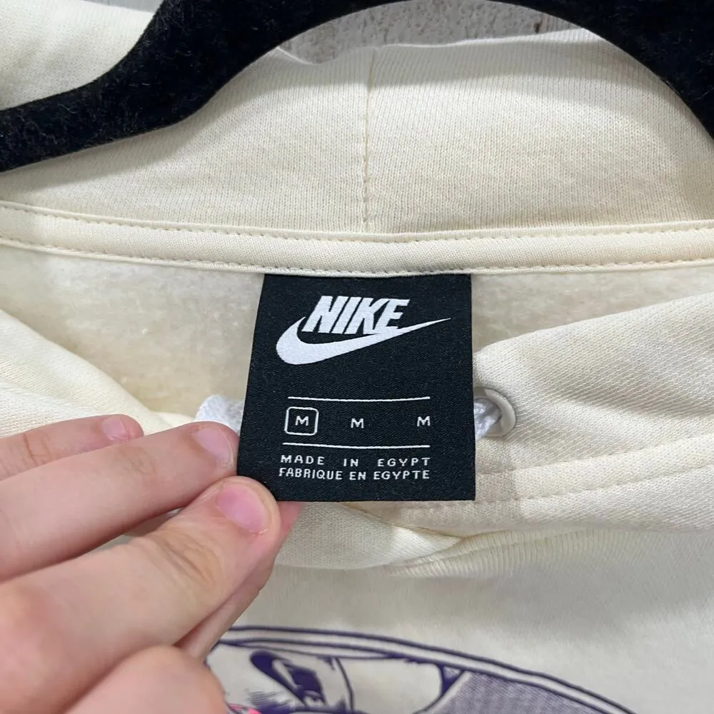 Nike Los Angeles Cream Air Traffic Hoodie Sweatshirt Women's Size Medium DJ5313 - Image 4