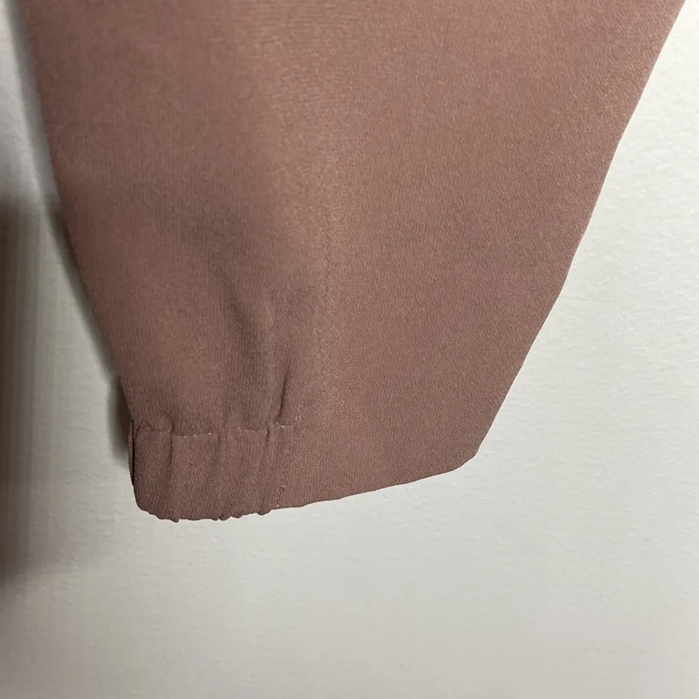 R Label | the Reset Desert Sand Japanese fabric crepe joggers size M Tan Size M - Image 13