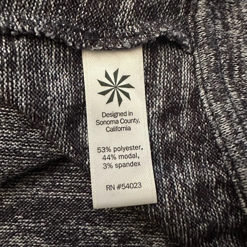 Athleta dark heather gray long sleeve knit cardigan size XXS - Image 7