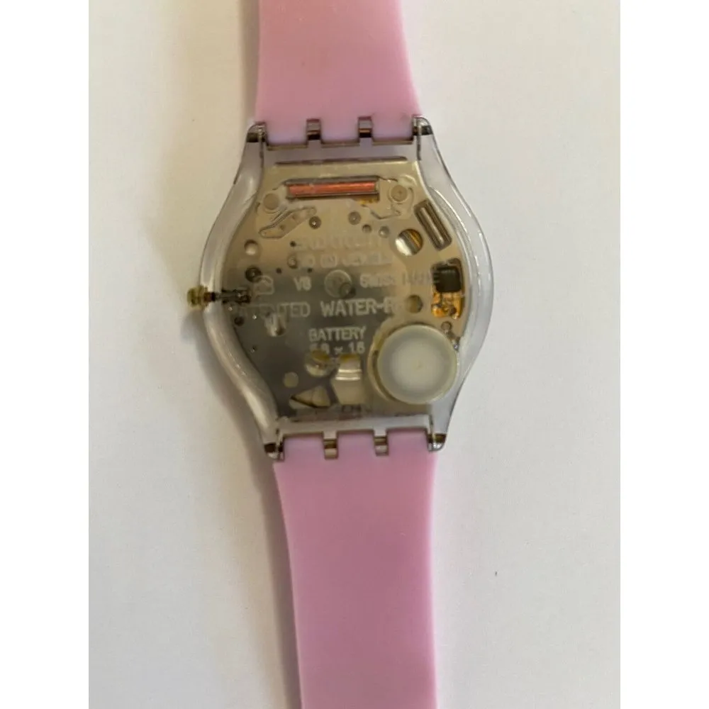 Watch Marble Time Pink Slim Skin Classic SKF315 Vintage 2002 Works well! - Image 5