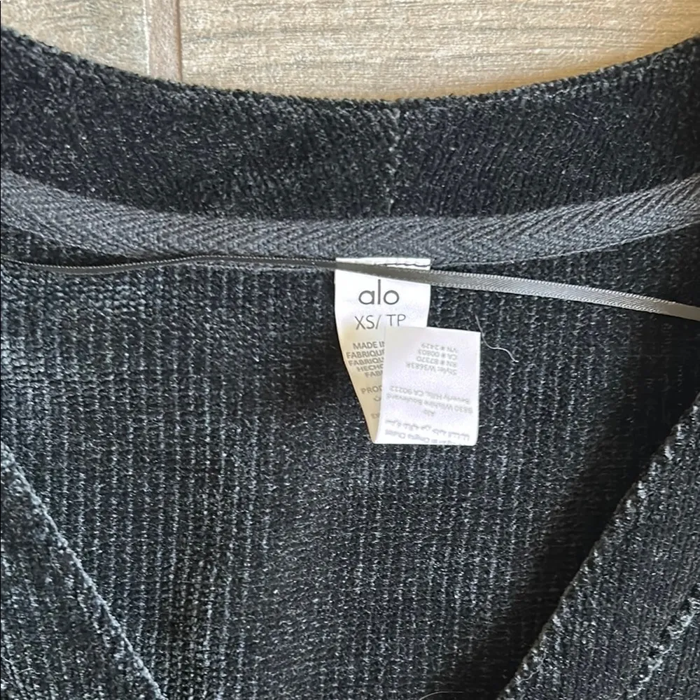 alo yoga chenille chalet cardigan - Image 2