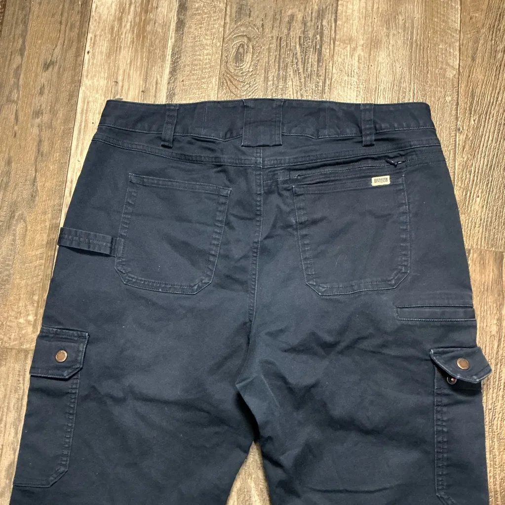Duluth Trading Co Dark Blue Cargo Pants Size 12 - Image 4
