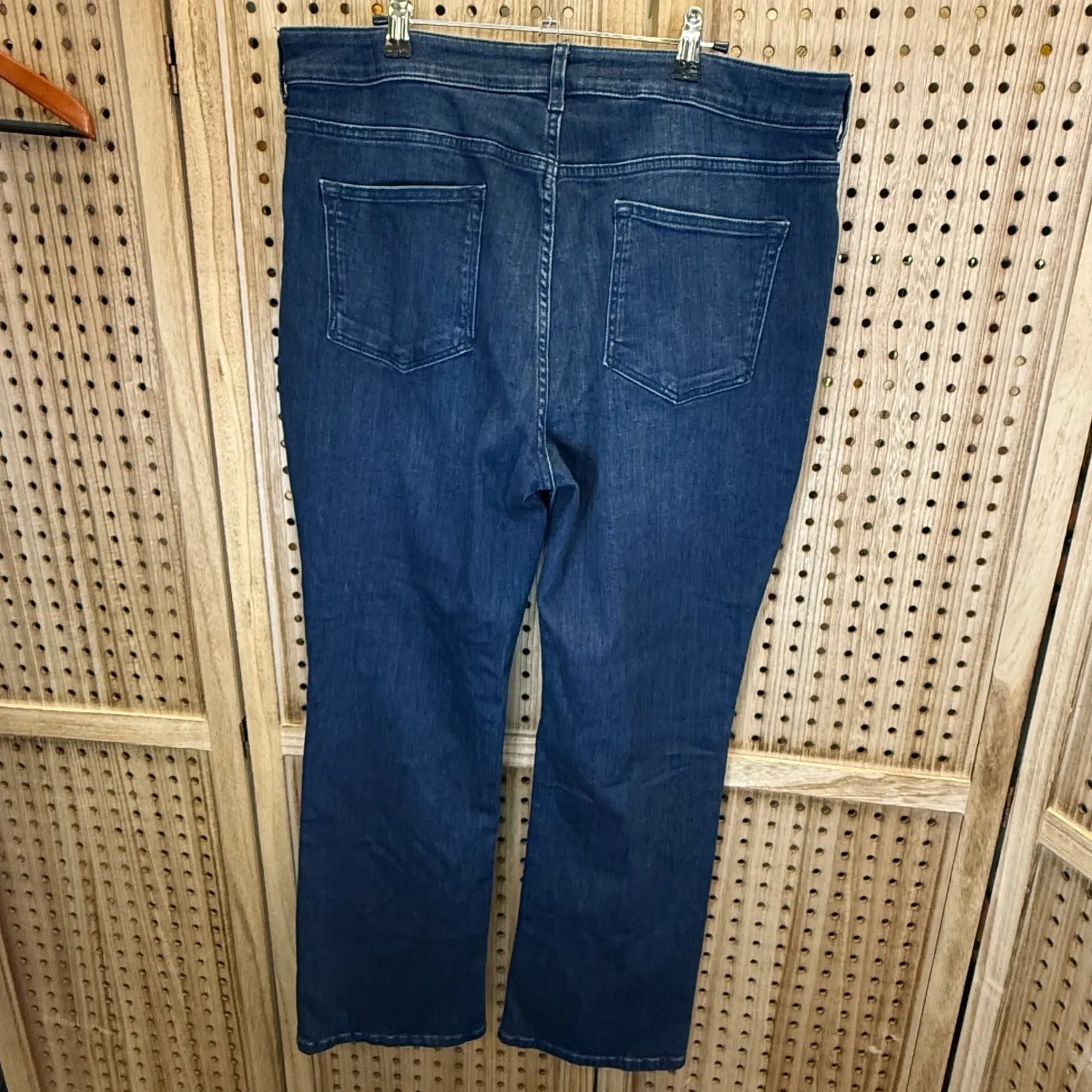 Pilcro Jeans‎ 34 Tall Bootcut Denim Dark Wash Made in Turkey - Image 5