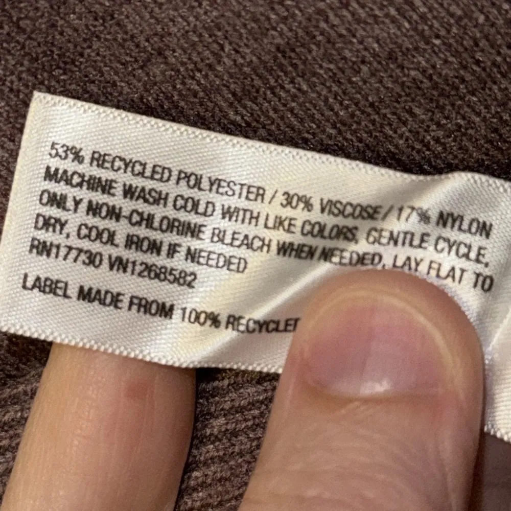 A New Day Crewneck Knit Sweater Long Sleeve Brown Women’s XL NWT - Image 6