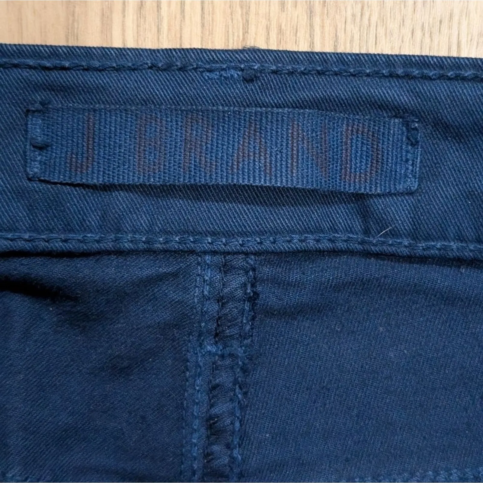 J Brand Womens 28 Kinsey Nightfall 2 Tone Skinny Slim Leg Denim Jeans Made USA - Image 2