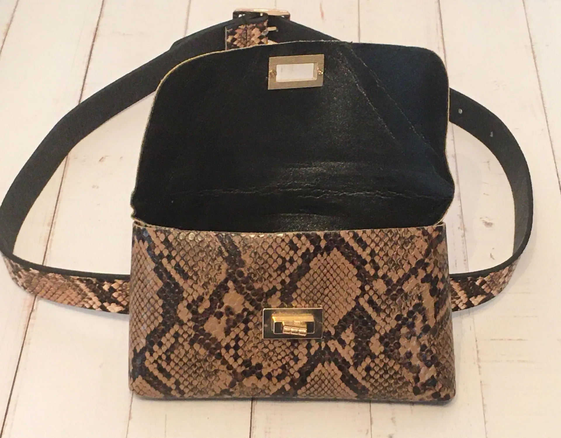 Waist Pack/Belt Bag Brown - Image 4