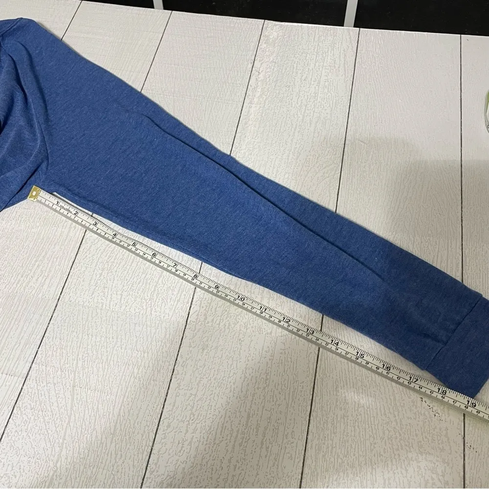 Superman DC Comics Blue Long Sleeve Shirt Size 15/17 Juniors - Image 4