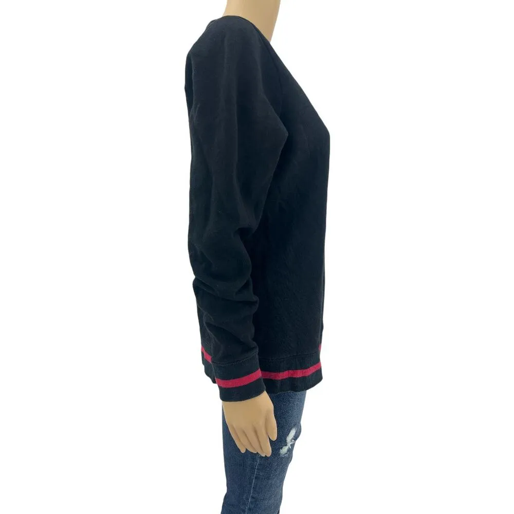 Vox Populi SMALL Black For the People CALI Long Sleeve Sweatshirt Sweater - Image 3