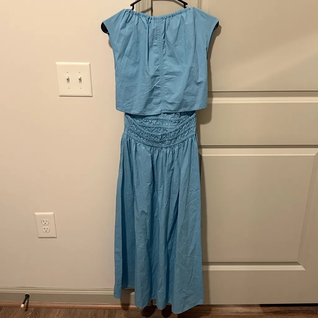 Faherty Amalfi Dress Blue Size XS - Image 6