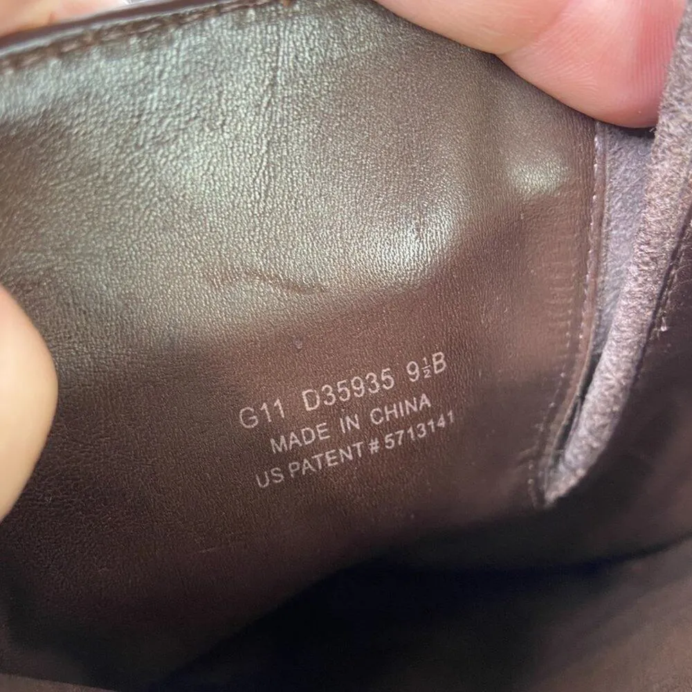 Cole Haan Air Leora Mid Calf Leather Buckle Boots 9.5 - Image 3