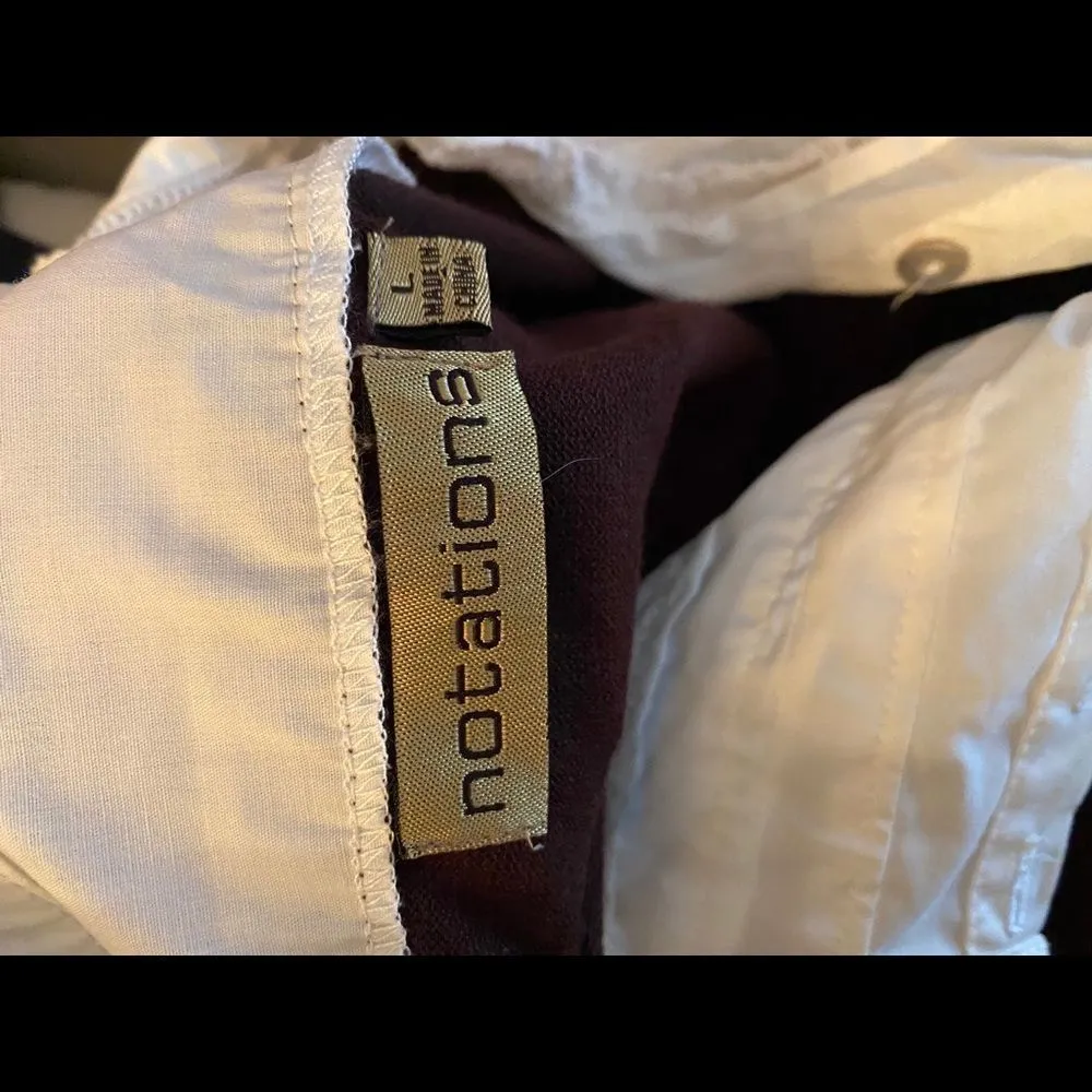 Notations Layered‎ Sweater - Image 2