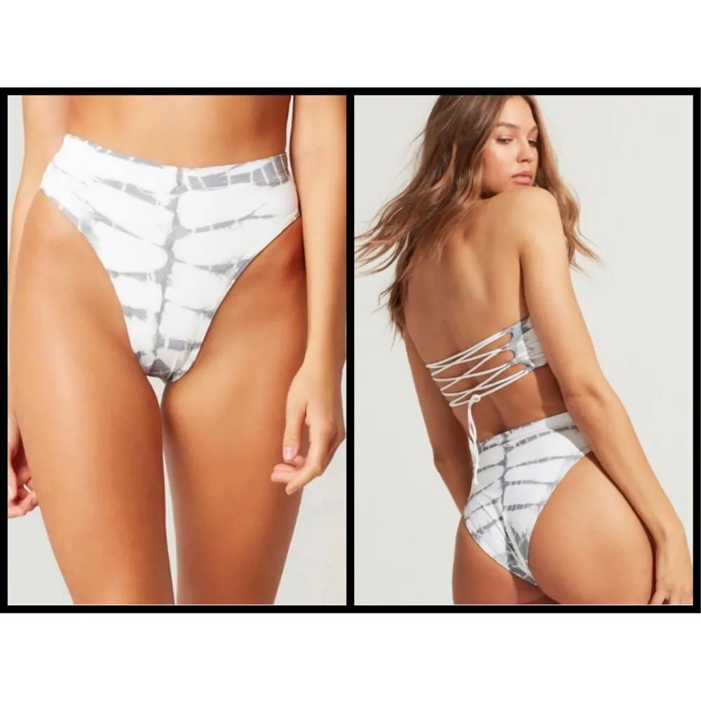 💕L*SPACE💕 Frenchi High Waisted Bottoms ~ Tie Dye - Image 3
