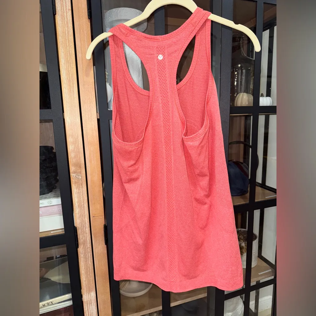 Lululemon Swiftly Tech Racerback First Release Heathered Alarming tank top corsl - Image 3