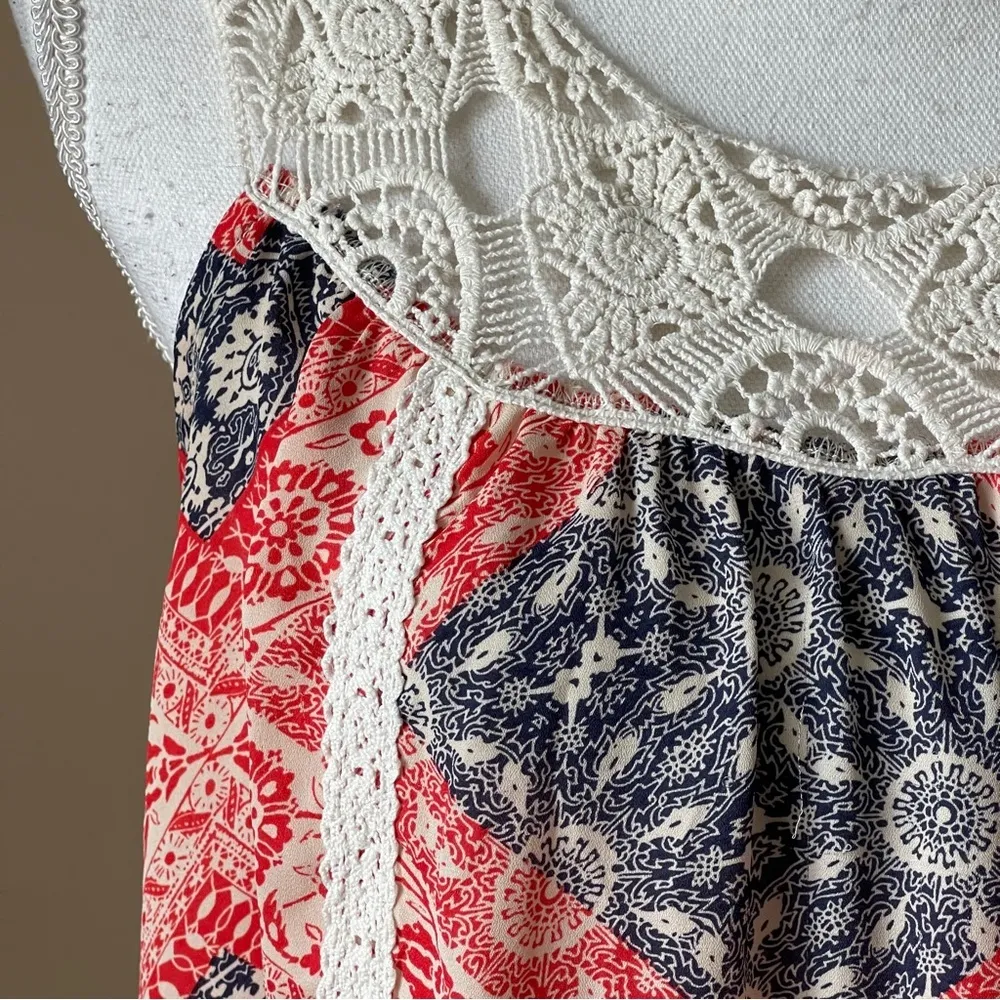 EYESHADOW | Crochet Neck Tank Top Sz M - Image 3