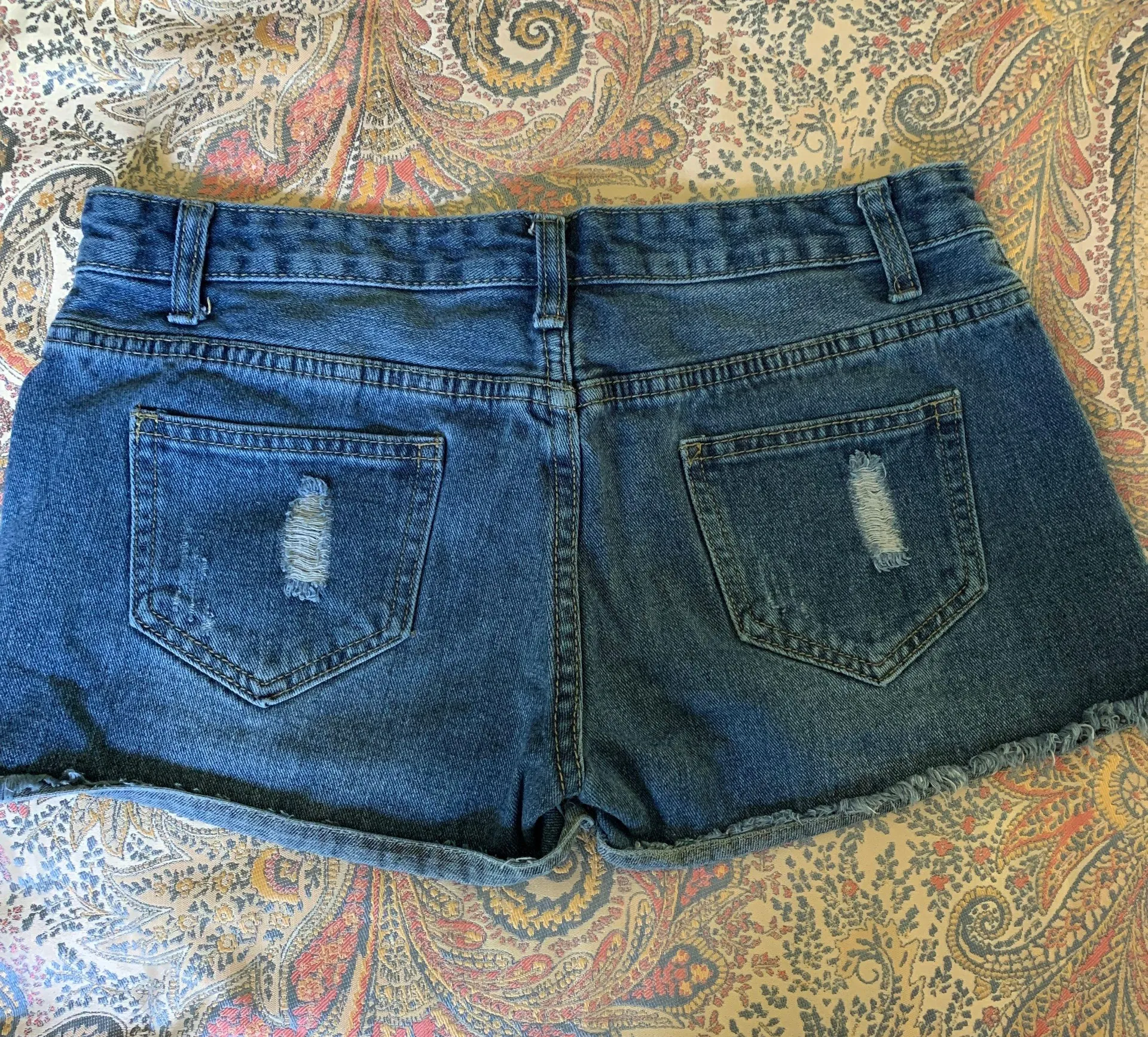 Blue Jean Cutoff Shorts Size 31 - Image 2