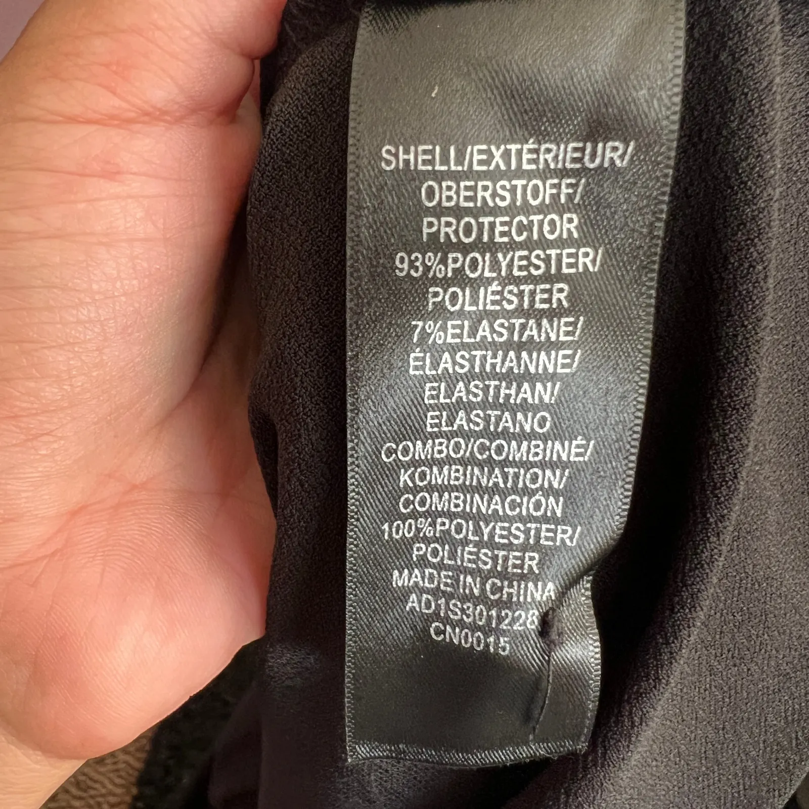 Black Mesh Peter Pan Collar Top Sheer Gothic Fairy‎ Grunge Vintage Medium - Image 5