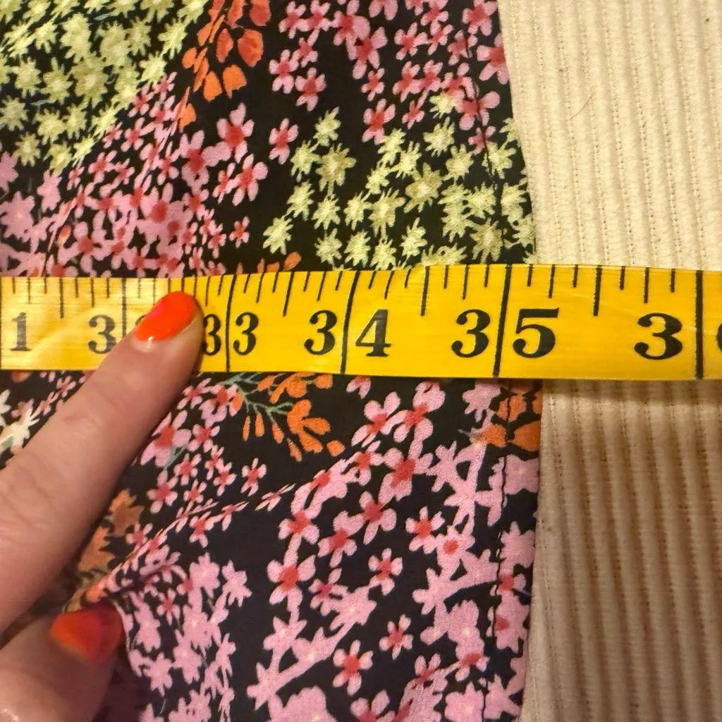 Karlie Purple Pink Long Sleeve Sundress Large - Image 5