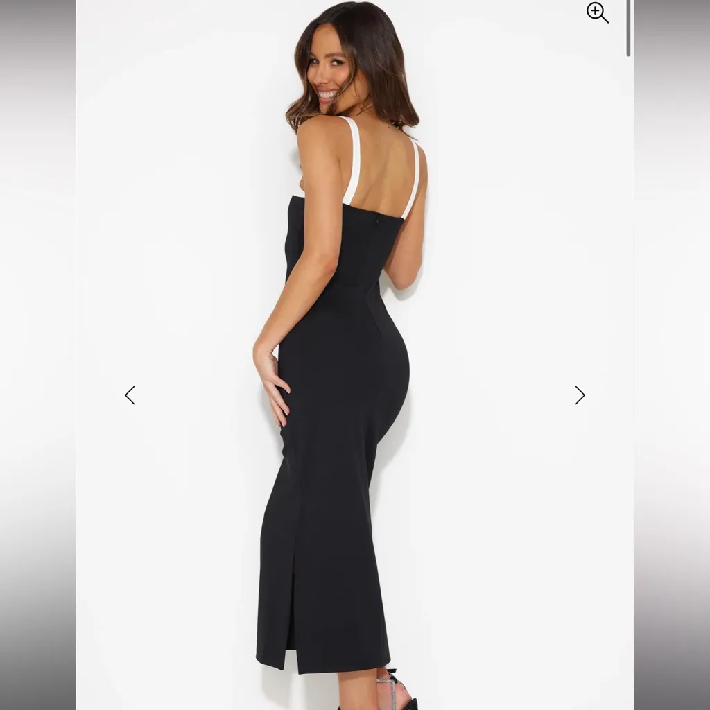 HelloMolly- IN HER PRIME MIDI DRESS BLACK - Image 3