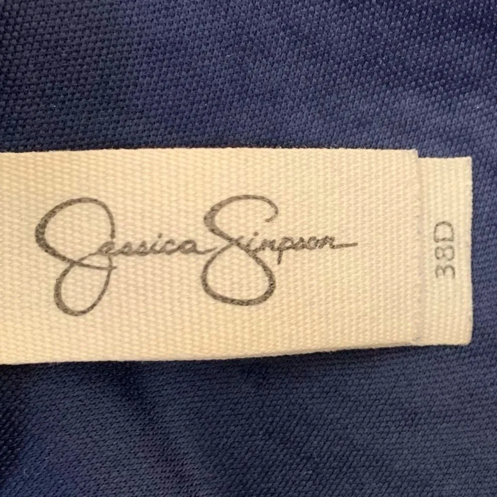 Jessica Simpson Size 38D Blue Floral Bra - Image 8