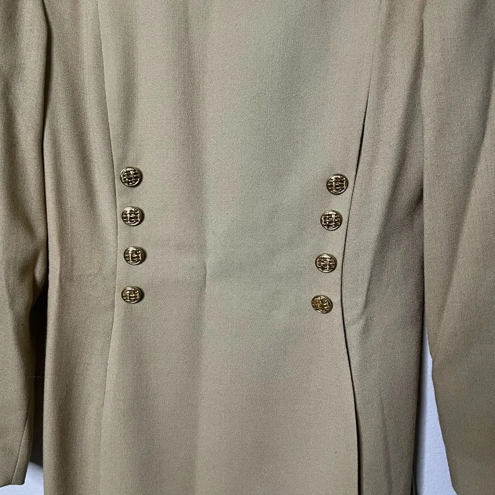 Vintage Bloomingdale’s 100% Wool Pencil Dress Size 6 | Quiet Luxury - Image 5