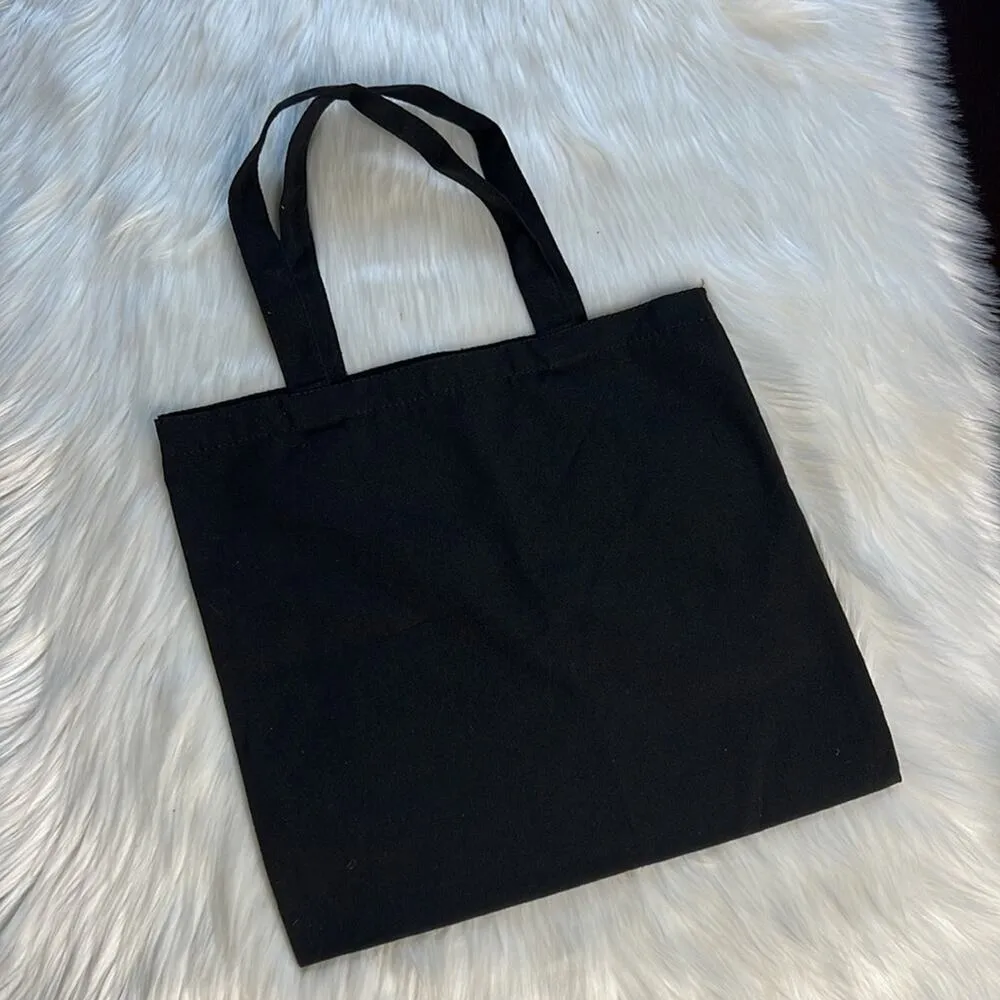 Black Logo Tote Bag - Image 3