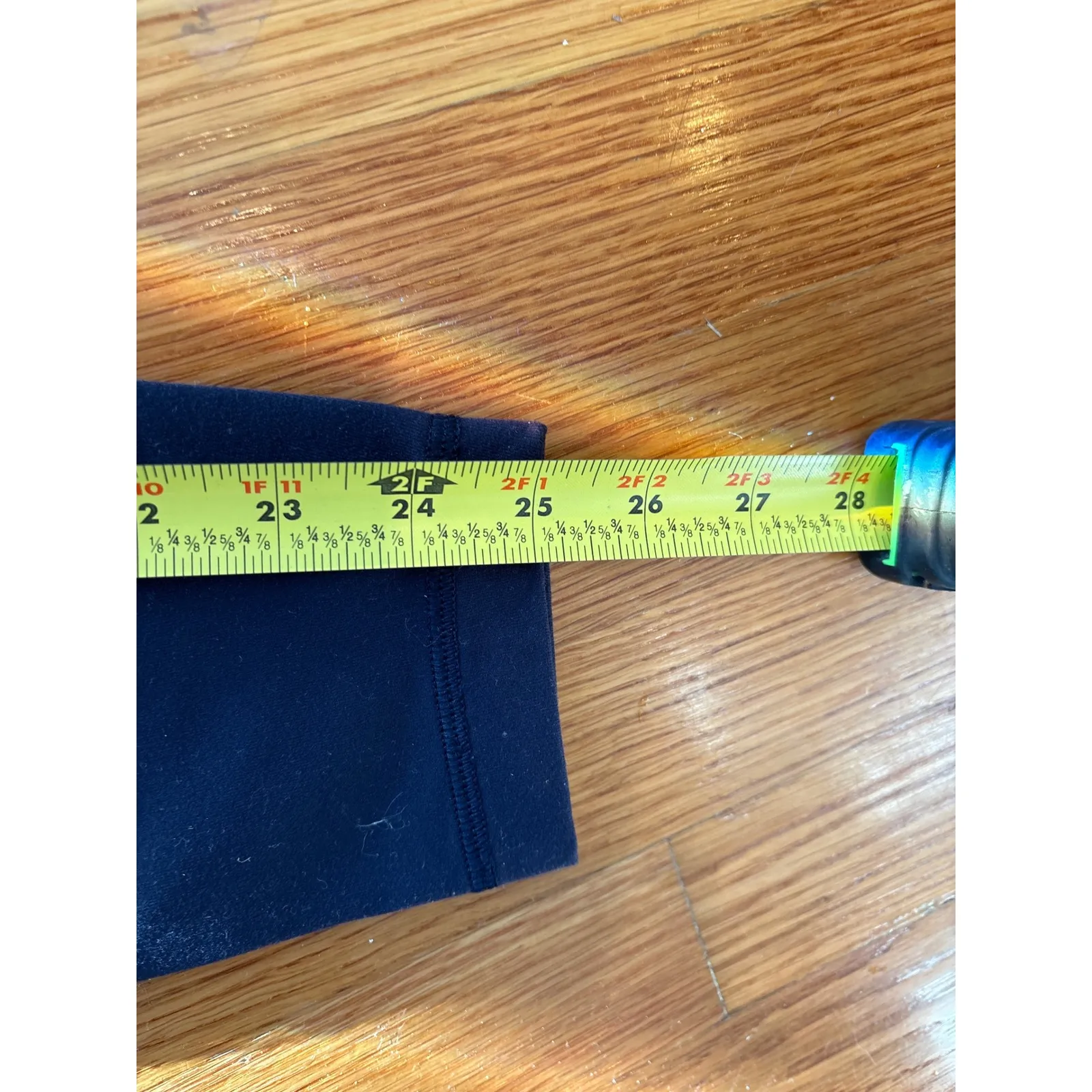 Lululemon Wunder Under Leggings True Navy Size 4 - Image 5