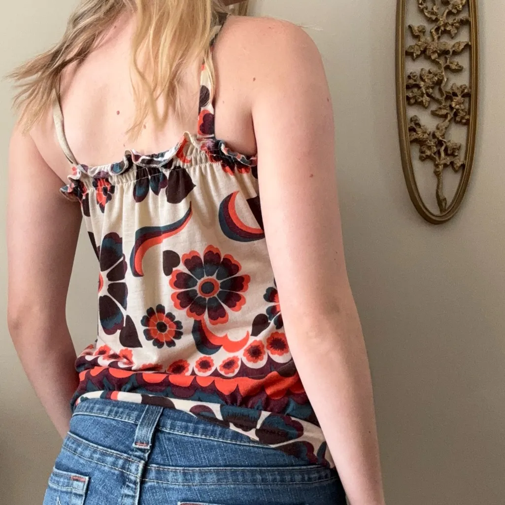 Charlotte Russe Floral Boho Halter Top - Image 8