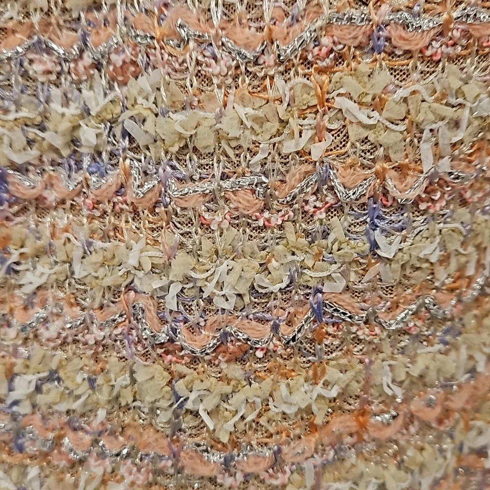 💕ST JOHN💕 Transparent Textured Tweed-Knit Pencil Skirt ~ Primrose 10 NWOT - Image 11