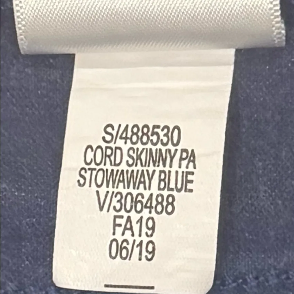 Banana Republic Corduroy Pants Jeans Size 28 6 Blue Y2K Business CasualChic - Image 8